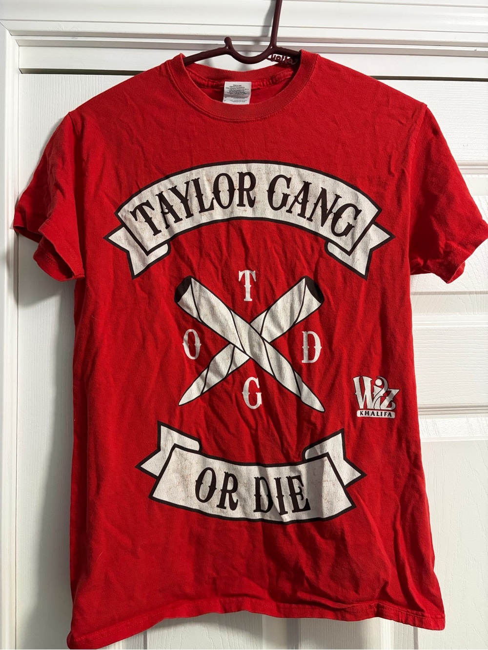 Wiz Khalifa Red Taylor Gang Graphic Tee